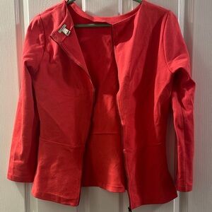 J. Crew Vibrant Red Women's Blazer